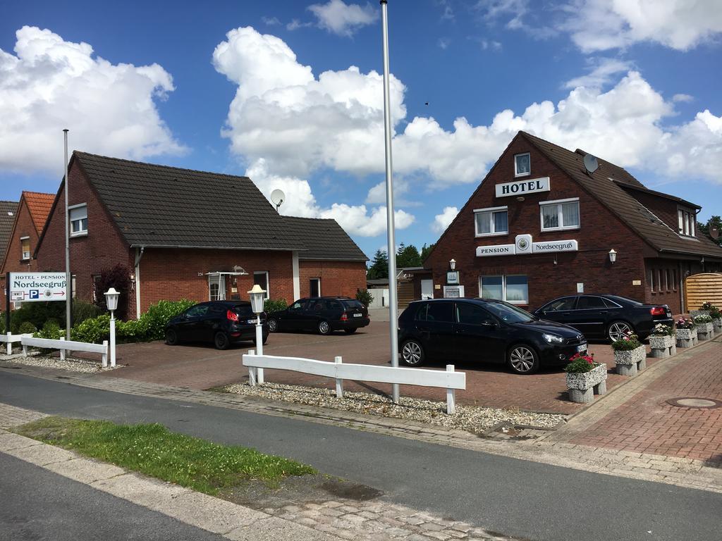 נורדייך Hotel Nordseegruss מראה חיצוני תמונה